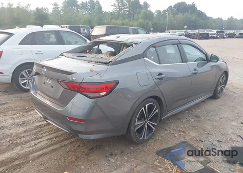 2022 Nissan Sentra Sr Xtronic Cvt из США, поврежденный, VIN 3N1AB8DV7NY309659